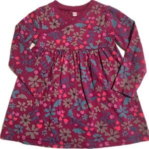 Tea Collection Girls Machu Picchu
Blooms Wrap Neck Long Sleeve Dress
Size 4